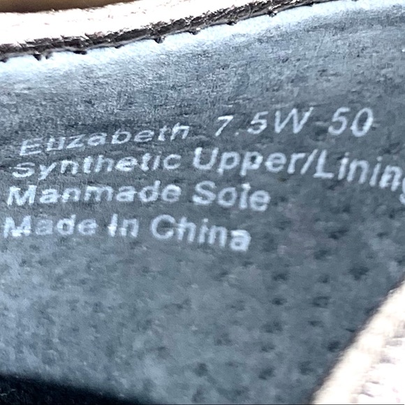 Ross Hommerson Womens Elizabeth Pewter Stretch Wedge Pumps Size 7.5 W - Picture 8 of 9